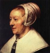 Portrait of Catrina Hoogshaet at the Age of Fifty REMBRANDT Harmenszoon van Rijn
